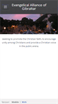Mobile Screenshot of evangelicalsgibraltar.com