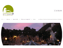 Tablet Screenshot of evangelicalsgibraltar.com